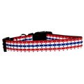 Mirage Pet Products Stars in Stripes Nylon Cat Collar 125-181 CT